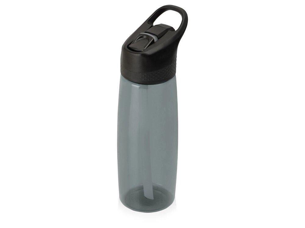 Бутылка c кнопкой Tank, тритан, 680мл Waterline, серый от компании ТОО VEER Company Group / Одежда и сувениры с логотипом - фото 1