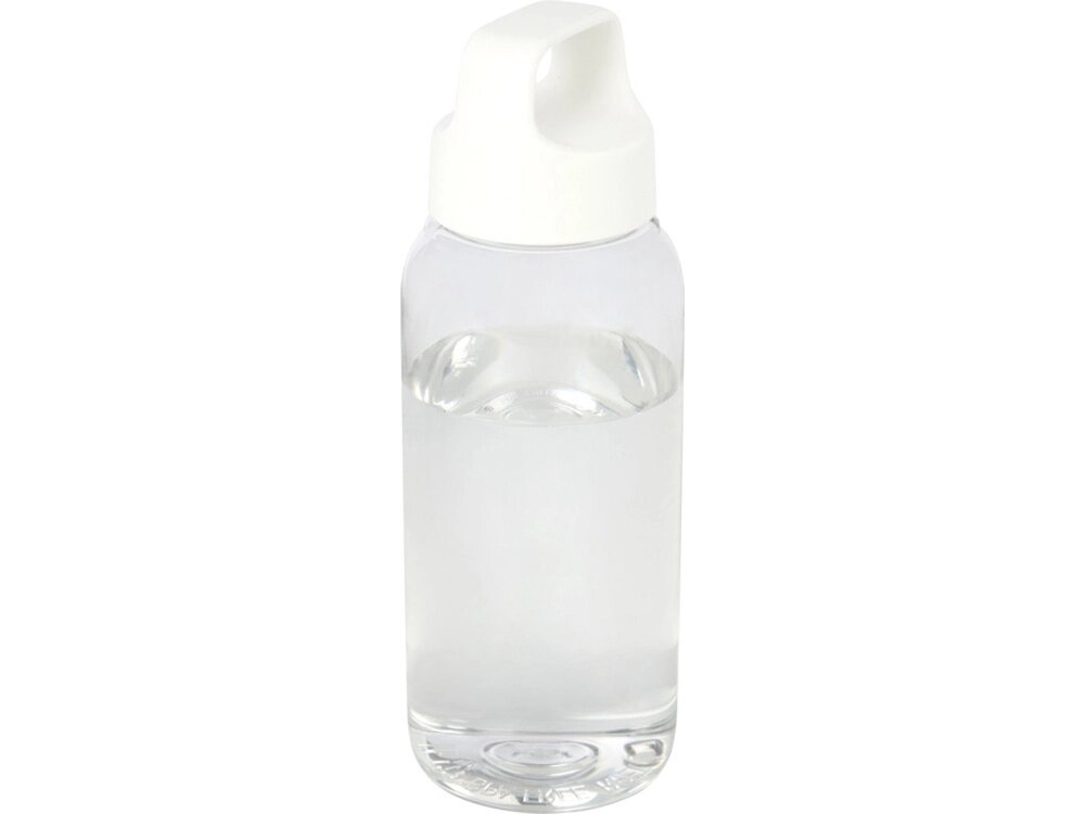Бутылка для воды Bebo из переработанной пластмассы объемом 450 мл - Белый от компании ТОО VEER Company Group / Одежда и сувениры с логотипом - фото 1