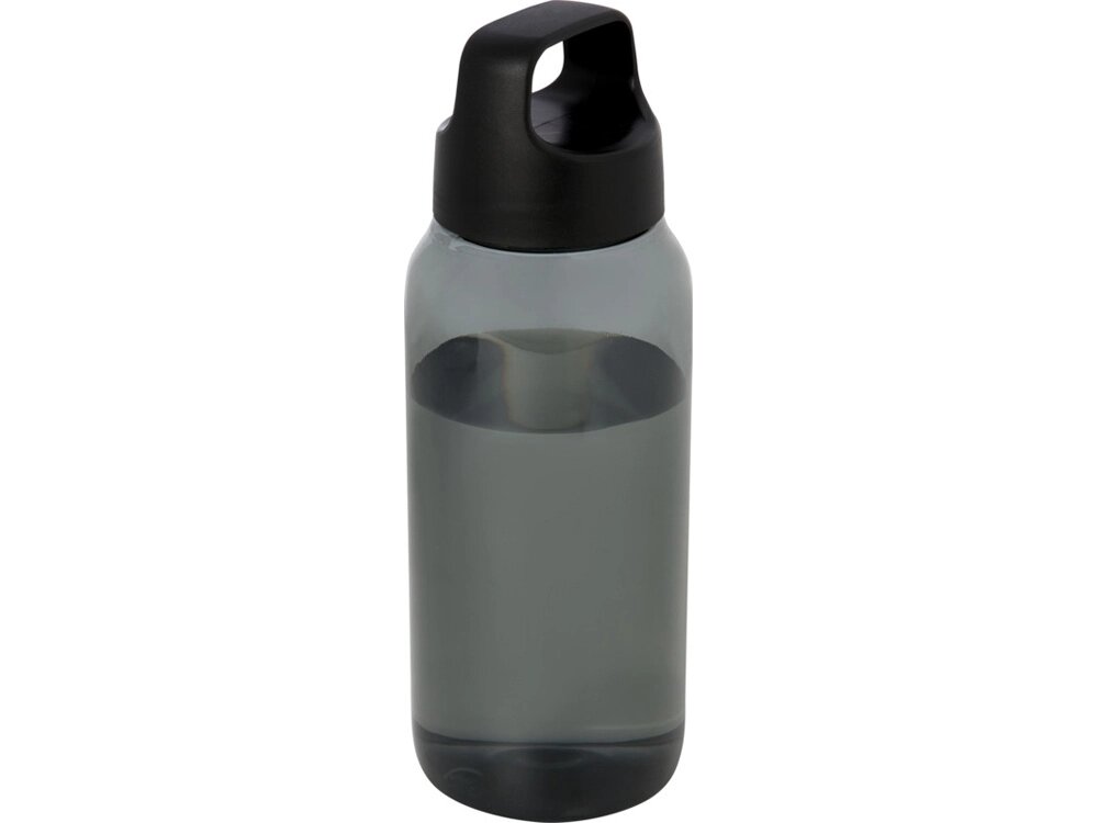 Бутылка для воды Bebo из переработанной пластмассы объемом 450 мл - Черный от компании ТОО VEER Company Group / Одежда и сувениры с логотипом - фото 1