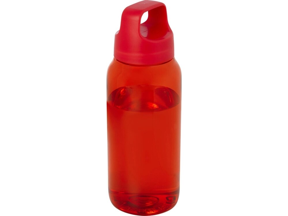 Бутылка для воды Bebo из переработанной пластмассы объемом 450 мл - Красный от компании ТОО VEER Company Group / Одежда и сувениры с логотипом - фото 1