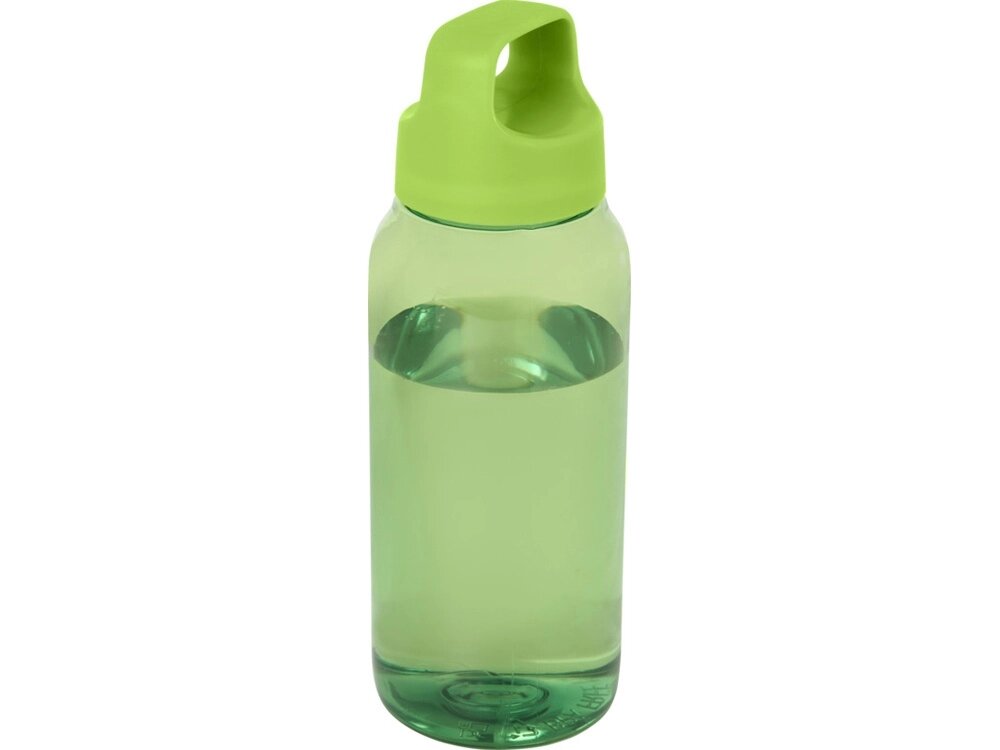 Бутылка для воды Bebo из переработанной пластмассы объемом 450 мл - Зеленый от компании ТОО VEER Company Group / Одежда и сувениры с логотипом - фото 1