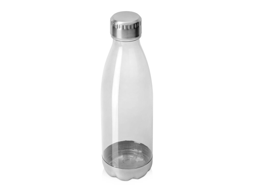 Бутылка для воды Cogy, 700мл, тритан, сталь, серебристый от компании ТОО VEER Company Group / Одежда и сувениры с логотипом - фото 1