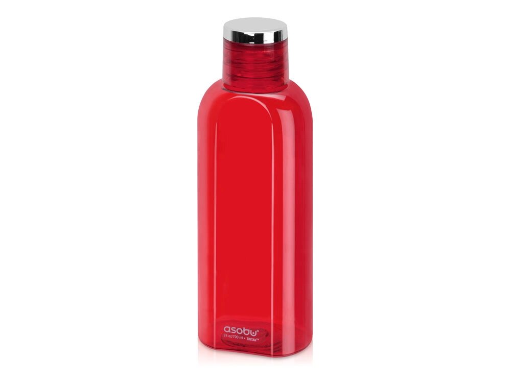 Бутылка для воды FLIP SIDE, 700 мл, красный от компании ТОО VEER Company Group / Одежда и сувениры с логотипом - фото 1