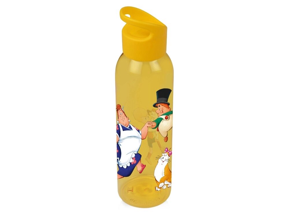 Бутылка для воды Карлсон, желтый от компании ТОО VEER Company Group / Одежда и сувениры с логотипом - фото 1