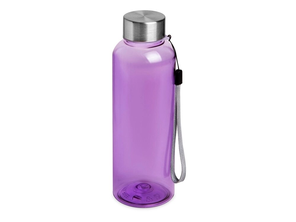 Бутылка для воды Kato из RPET, 500мл, фиолетовый от компании ТОО VEER Company Group / Одежда и сувениры с логотипом - фото 1