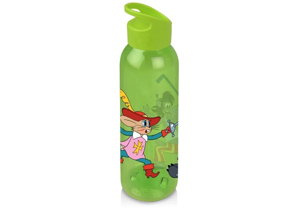 Бутылка для воды Ну, погоди!, зеленое яблоко от компании ТОО VEER Company Group / Одежда и сувениры с логотипом - фото 1