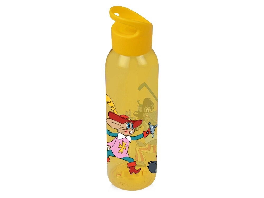 Бутылка для воды Ну, погоди!, желтый от компании ТОО VEER Company Group / Одежда и сувениры с логотипом - фото 1