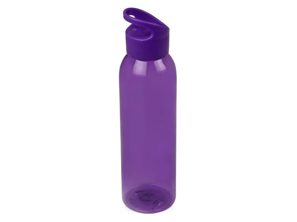 Бутылка для воды Plain 630 мл, фиолетовый от компании ТОО VEER Company Group / Одежда и сувениры с логотипом - фото 1