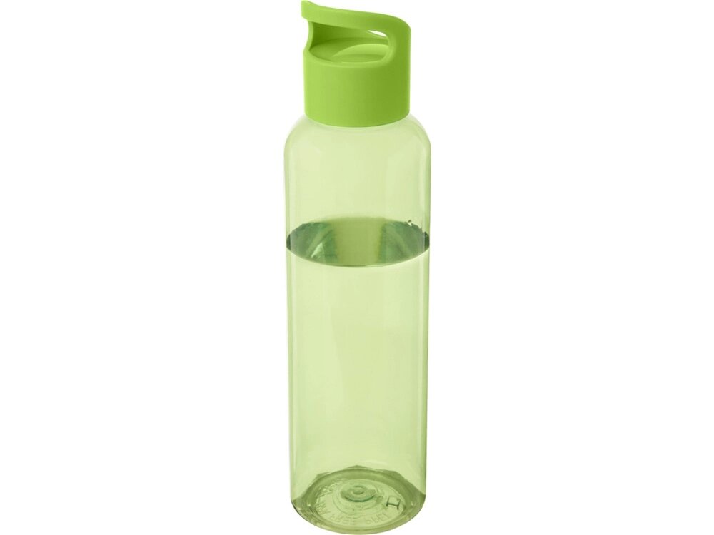 Бутылка для воды Sky из переработанной пластмассы объемом 650 мл - Зеленый от компании ТОО VEER Company Group / Одежда и сувениры с логотипом - фото 1