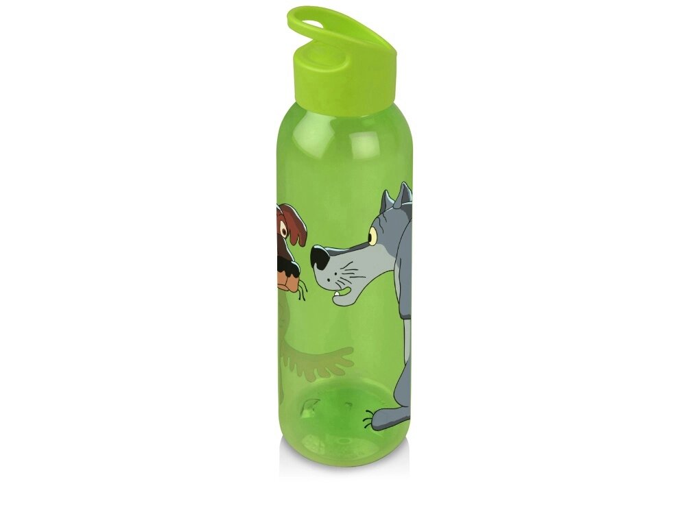 Бутылка для воды Жил-был Пес, зеленое яблоко от компании ТОО VEER Company Group / Одежда и сувениры с логотипом - фото 1