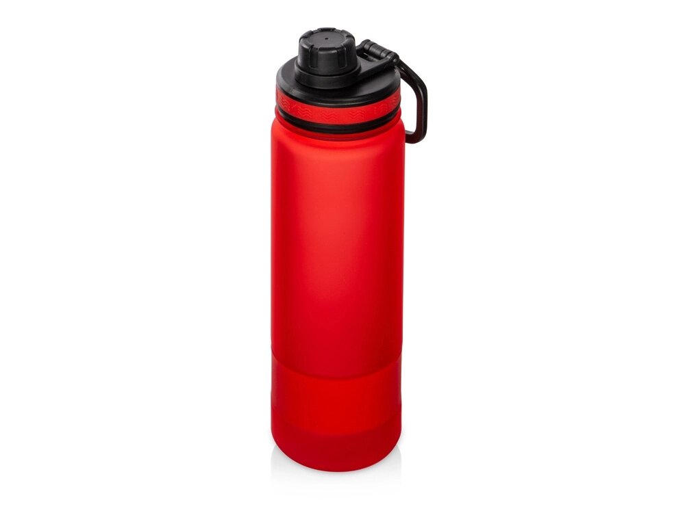 Бутылка Misty с ручкой, 850 мл, красный от компании ТОО VEER Company Group / Одежда и сувениры с логотипом - фото 1