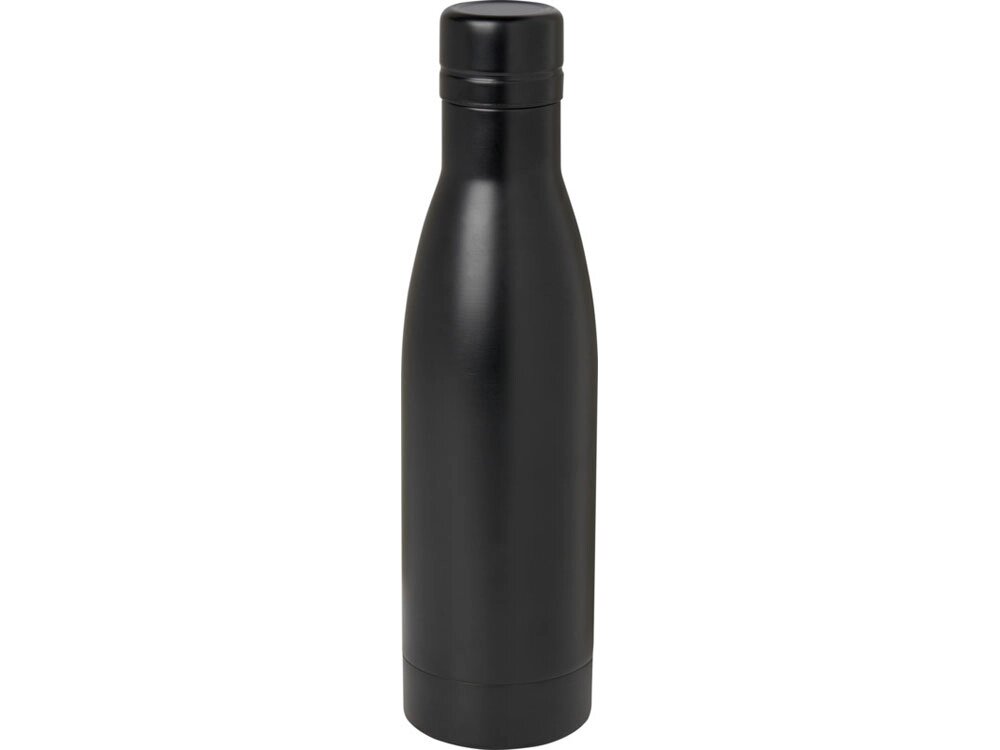 Бутылка с вакуумной изоляцией Vasa объемом 500 мл, сплошной черный от компании ТОО VEER Company Group / Одежда и сувениры с логотипом - фото 1