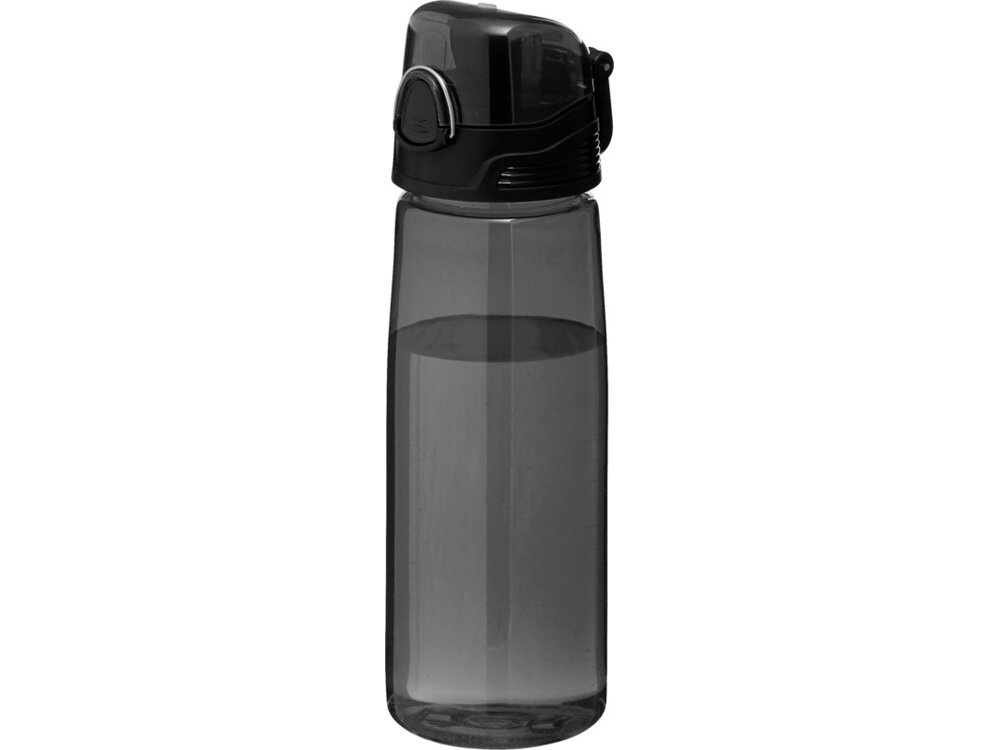 Бутылка спортивная Capri, черный от компании ТОО VEER Company Group / Одежда и сувениры с логотипом - фото 1