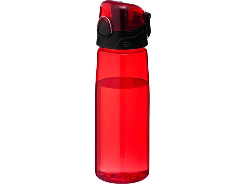 Бутылка спортивная Capri, красный от компании ТОО VEER Company Group / Одежда и сувениры с логотипом - фото 1