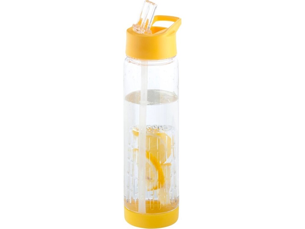 Бутылка Tuttu Frutti с отделением для фруктов, желтый от компании ТОО VEER Company Group / Одежда и сувениры с логотипом - фото 1