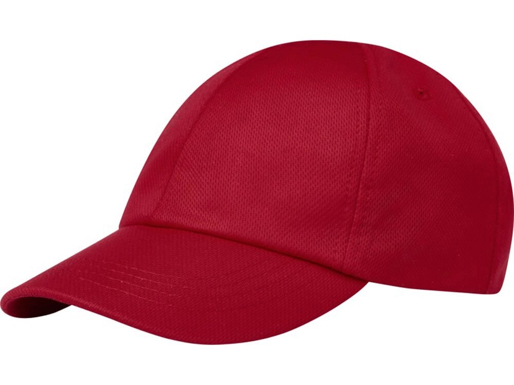 Cerus 6-панельная кепка, красный от компании ТОО VEER Company Group / Одежда и сувениры с логотипом - фото 1