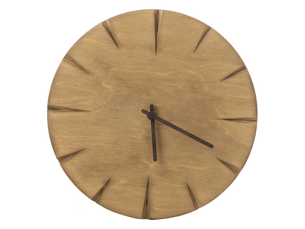 Часы деревянные Helga, 28 см, палисандр от компании ТОО VEER Company Group / Одежда и сувениры с логотипом - фото 1