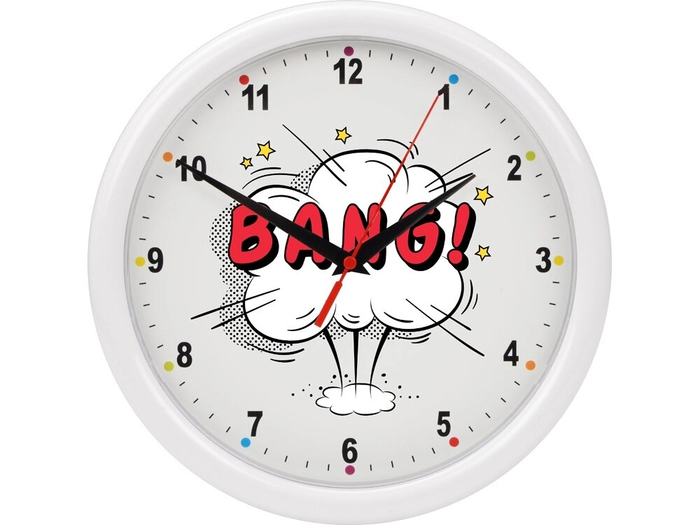 Часы настенные разборные Idea, белый от компании ТОО VEER Company Group / Одежда и сувениры с логотипом - фото 1