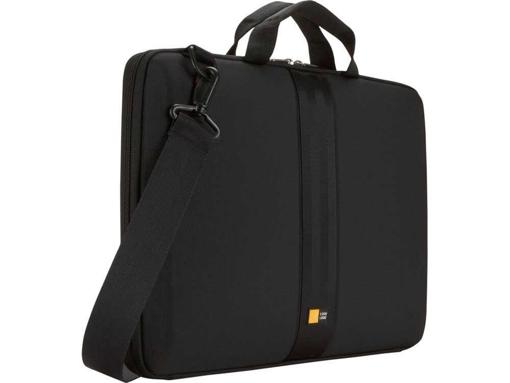 Чехол для ноутбука 16 Case Logic с ручками и ремешком, черный от компании ТОО VEER Company Group / Одежда и сувениры с логотипом - фото 1