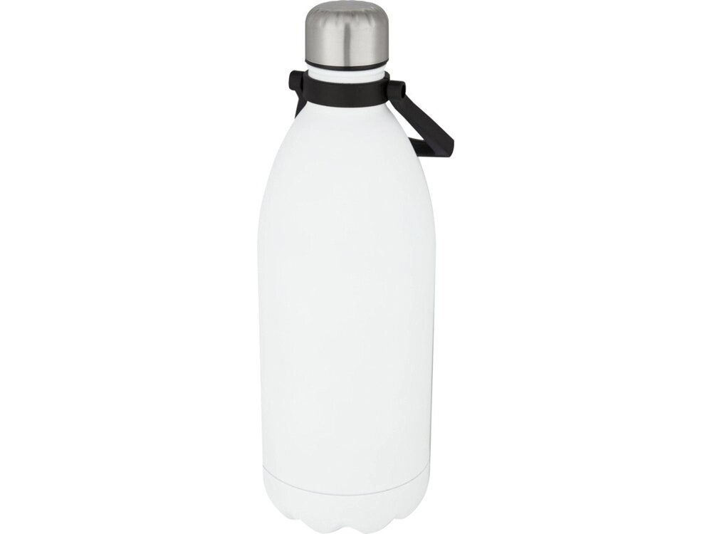 Cove бутылка из нержавеющей стали объемом 1,5 л с вакуумной изоляцией, белый от компании ТОО VEER Company Group / Одежда и сувениры с логотипом - фото 1