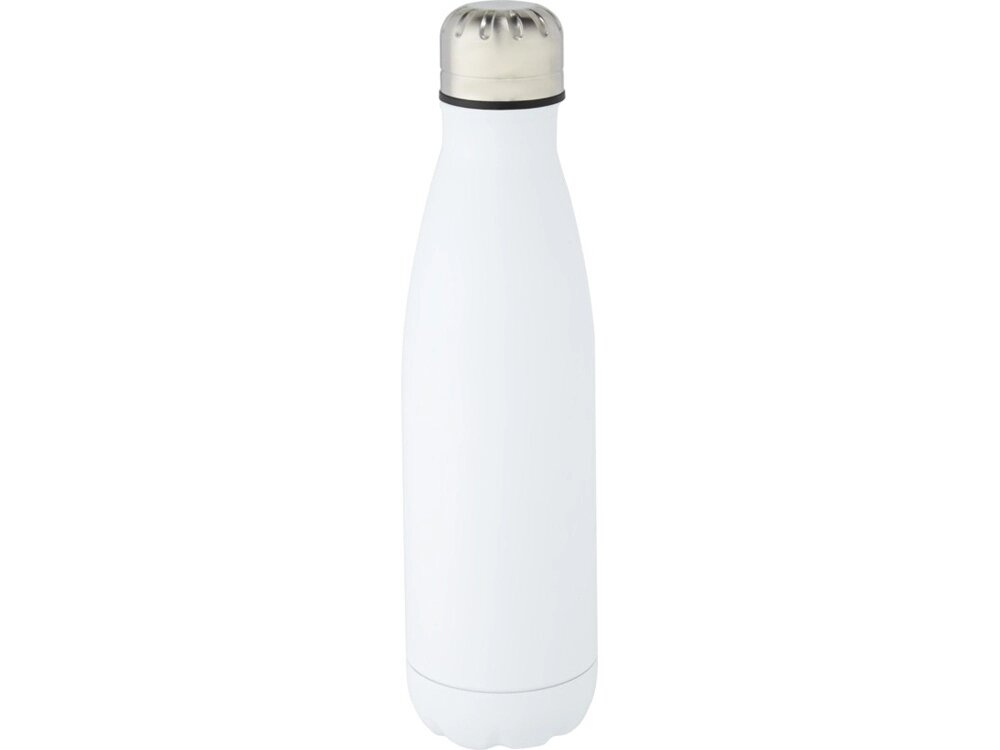 Cove Бутылка из нержавеющей стали объемом 500 мл с вакуумной изоляцией, белый от компании ТОО VEER Company Group / Одежда и сувениры с логотипом - фото 1