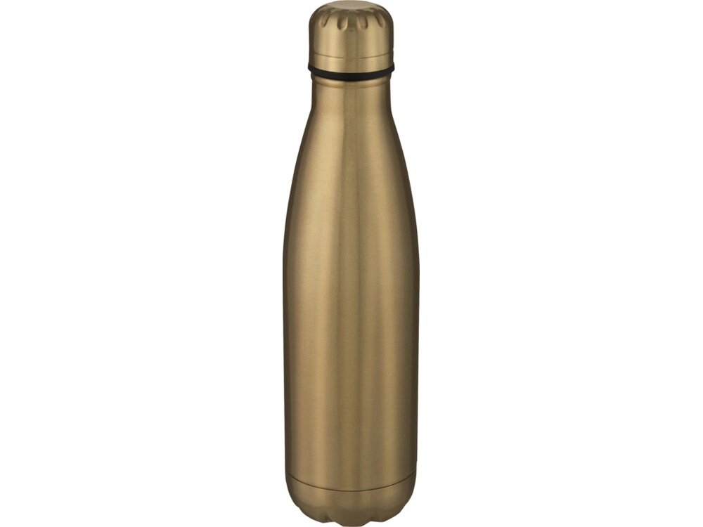Cove Бутылка из нержавеющей стали объемом 500 мл с вакуумной изоляцией, золотистый от компании ТОО VEER Company Group / Одежда и сувениры с логотипом - фото 1