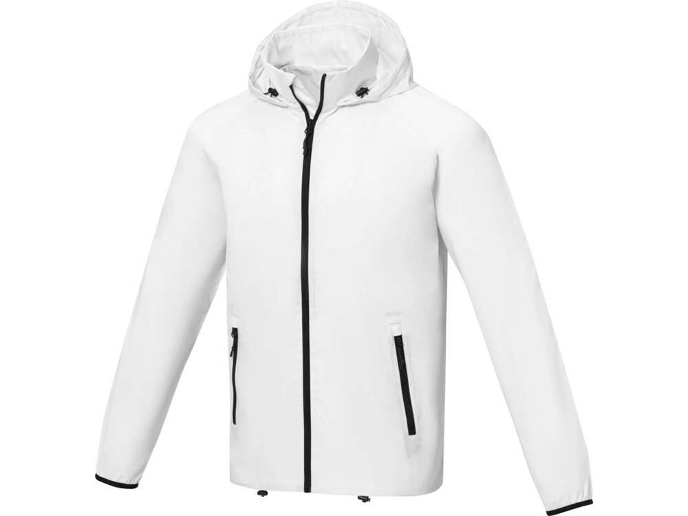 Dinlas Мужская легкая куртка, белый от компании ТОО VEER Company Group / Одежда и сувениры с логотипом - фото 1