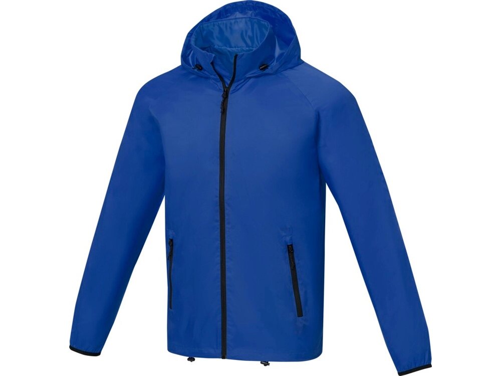 Dinlas Мужская легкая куртка, синий от компании ТОО VEER Company Group / Одежда и сувениры с логотипом - фото 1