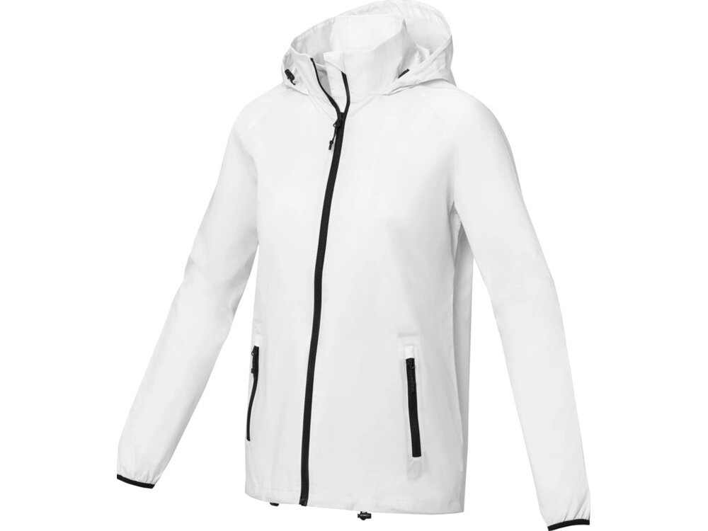 Dinlas Женская легкая куртка, белый от компании ТОО VEER Company Group / Одежда и сувениры с логотипом - фото 1