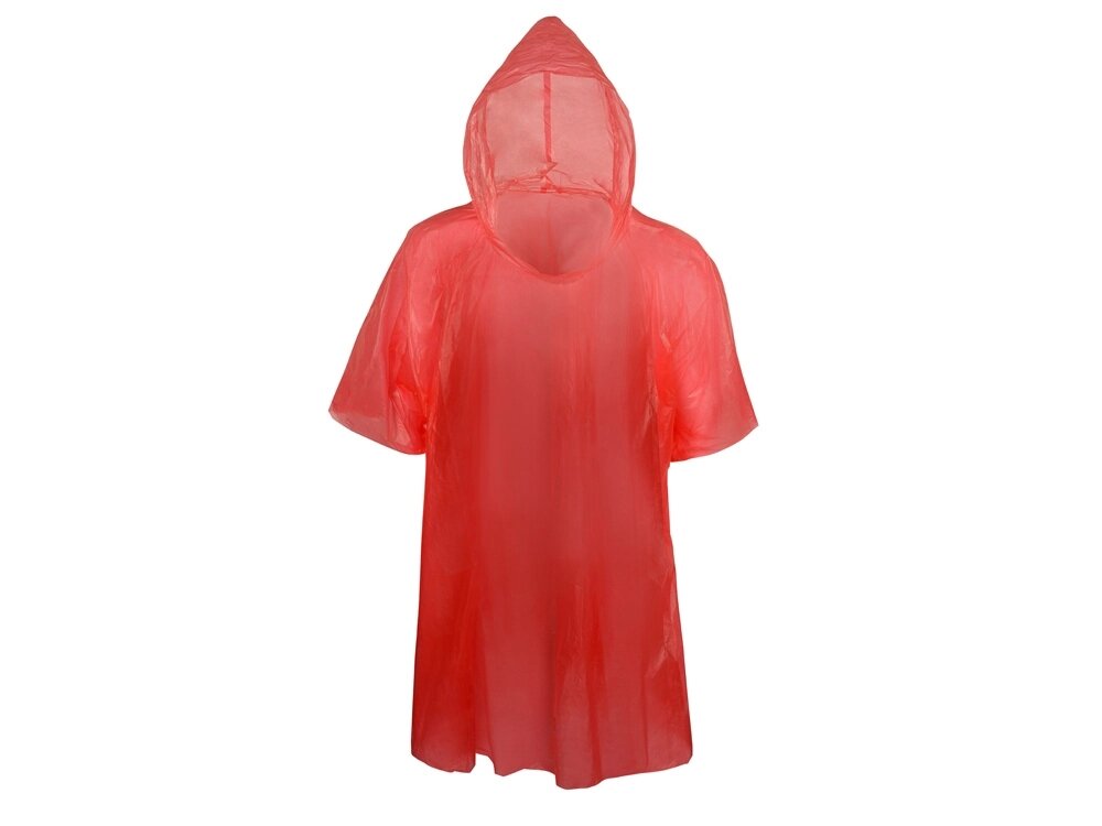 Дождевик Cloudy, красный от компании ТОО VEER Company Group / Одежда и сувениры с логотипом - фото 1