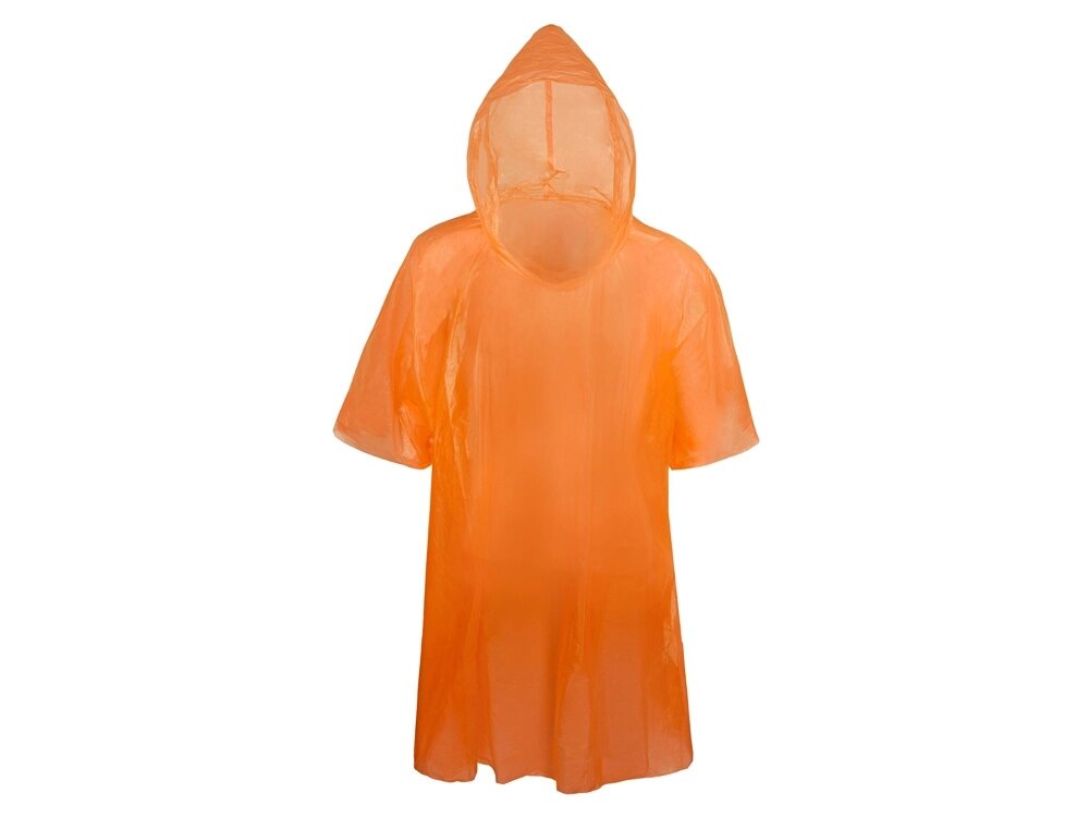 Дождевик Cloudy, оранжевый от компании ТОО VEER Company Group / Одежда и сувениры с логотипом - фото 1