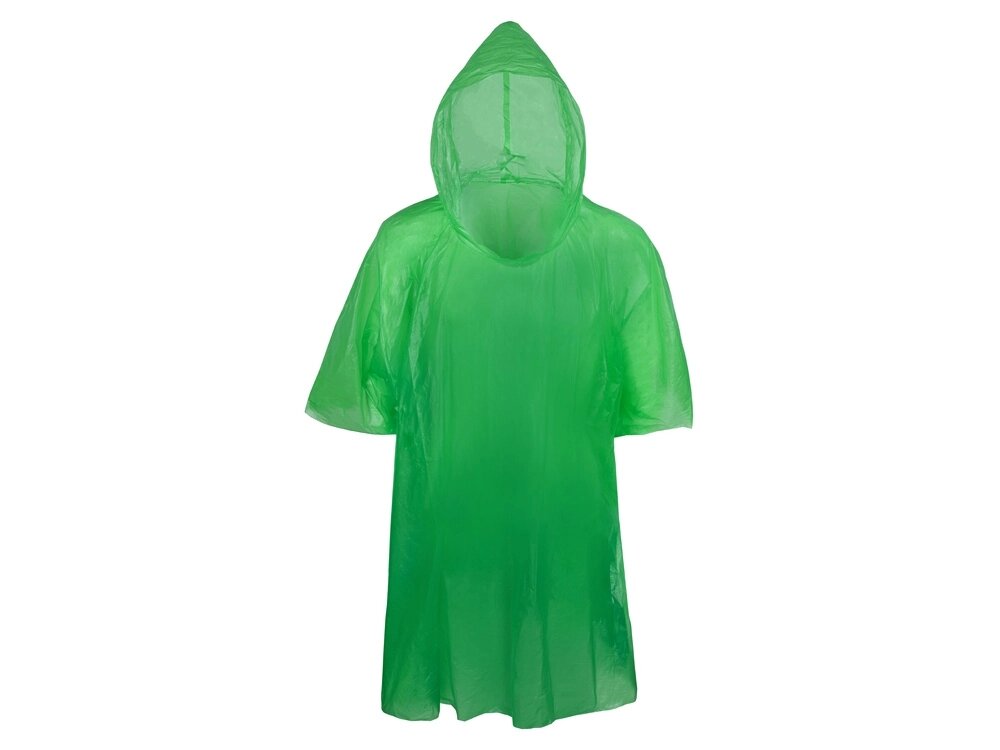 Дождевик Cloudy, зеленый от компании ТОО VEER Company Group / Одежда и сувениры с логотипом - фото 1