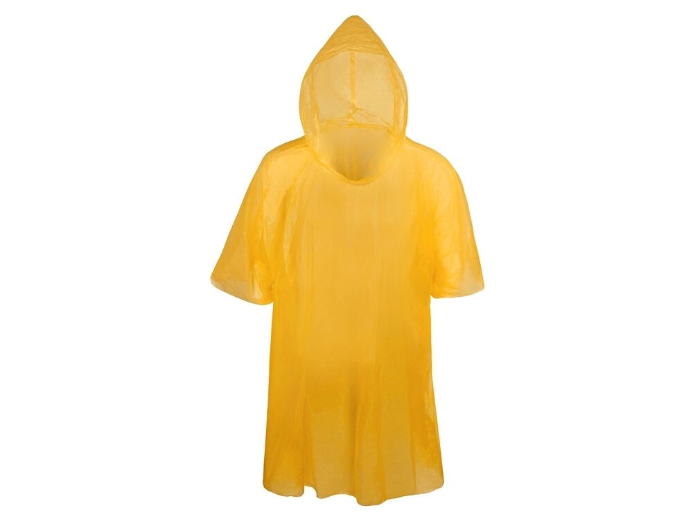 Дождевик Cloudy, желтый от компании ТОО VEER Company Group / Одежда и сувениры с логотипом - фото 1