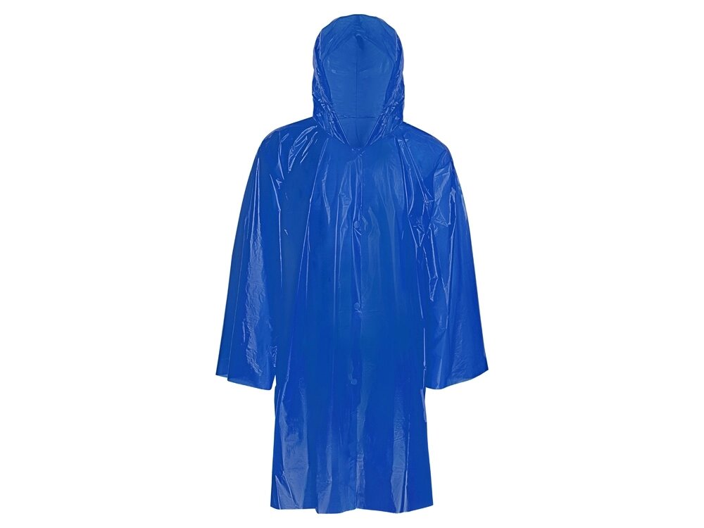 Дождевик Rainfall, классический синий от компании ТОО VEER Company Group / Одежда и сувениры с логотипом - фото 1