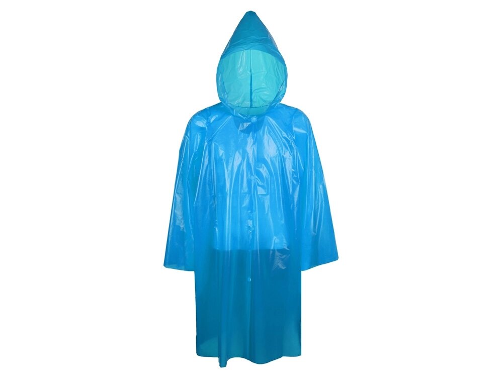 Дождевик Storm, голубой от компании ТОО VEER Company Group / Одежда и сувениры с логотипом - фото 1
