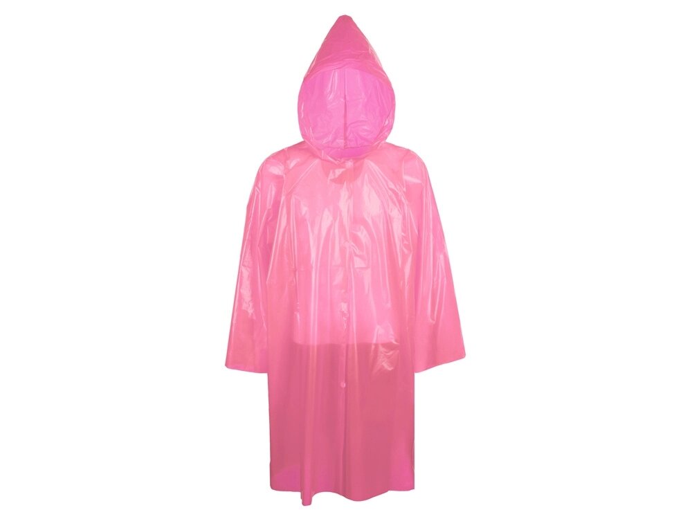 Дождевик Storm, розовый от компании ТОО VEER Company Group / Одежда и сувениры с логотипом - фото 1