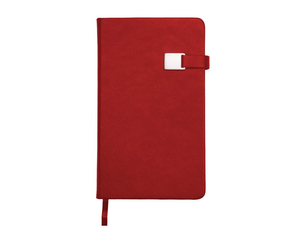 Ежедневник недатированный А5 Premier, красный от компании ТОО VEER Company Group / Одежда и сувениры с логотипом - фото 1