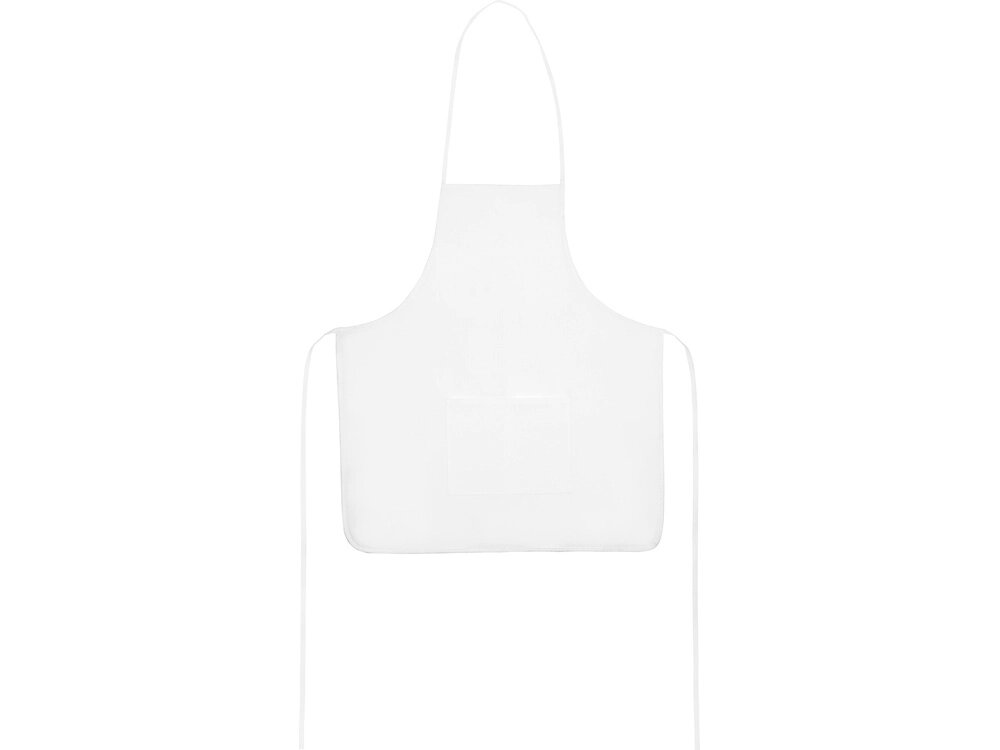 Фартук, белый, плотность 80г/м2 от компании ТОО VEER Company Group / Одежда и сувениры с логотипом - фото 1