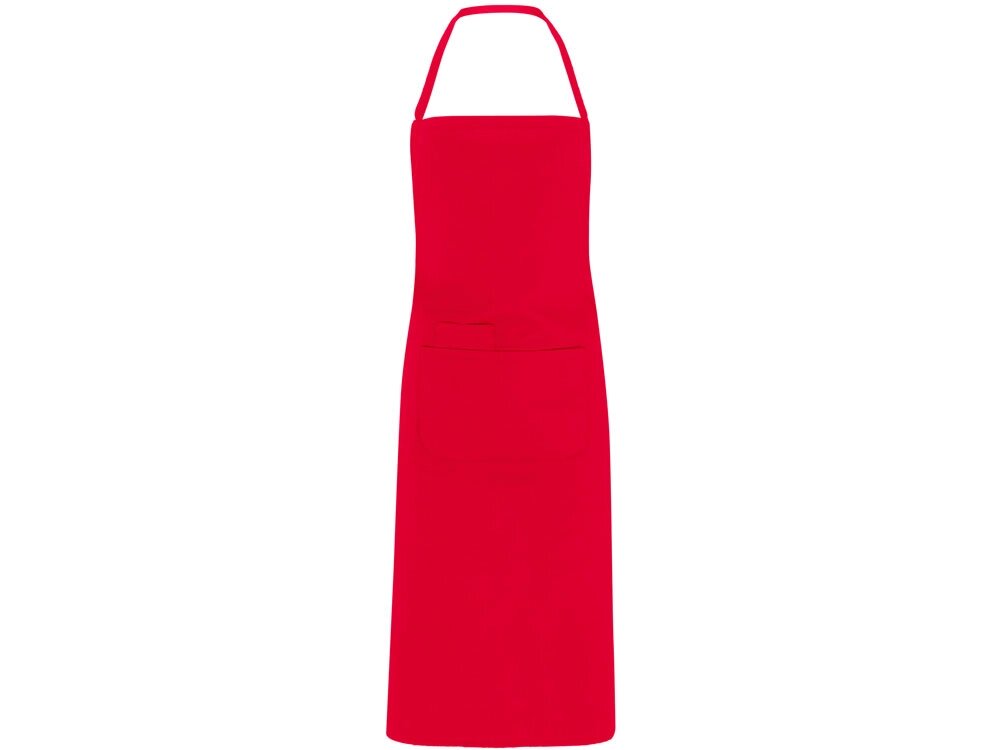 Фартук Ducasse, красный от компании ТОО VEER Company Group / Одежда и сувениры с логотипом - фото 1