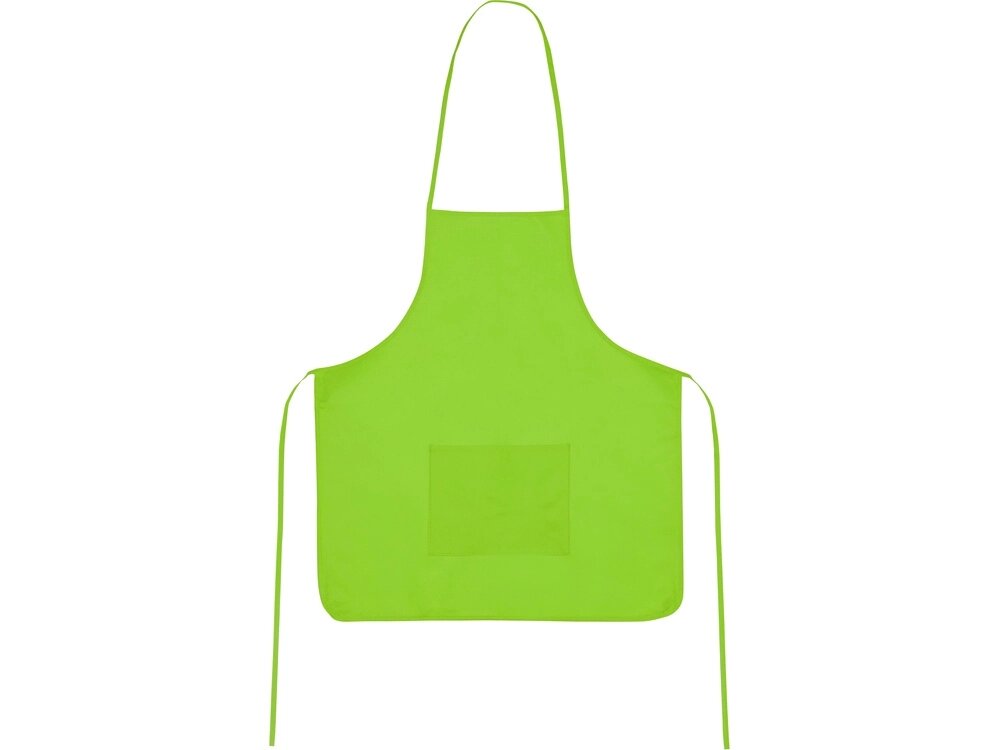 Фартук, зеленое яблоко, плотность 80г/м2 от компании ТОО VEER Company Group / Одежда и сувениры с логотипом - фото 1
