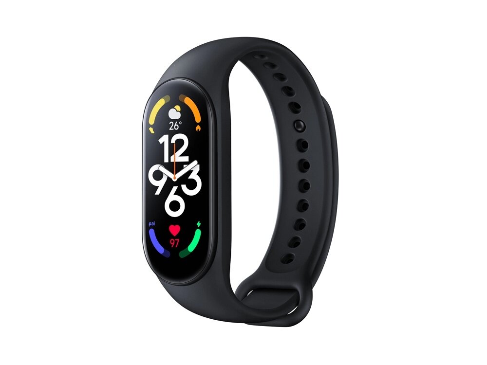 Фитнес трекер Xiaomi Smart Band 7 GL (BHR6008GL) от компании ТОО VEER Company Group / Одежда и сувениры с логотипом - фото 1