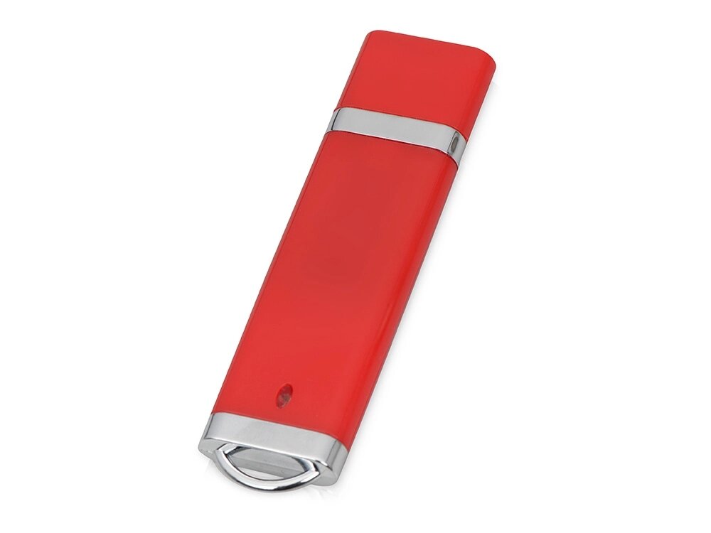 Флеш-карта USB 2.0 16 Gb Орландо, красный от компании ТОО VEER Company Group / Одежда и сувениры с логотипом - фото 1