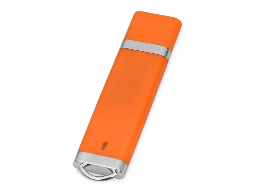 Флеш-карта USB 2.0 16 Gb Орландо, оранжевый от компании ТОО VEER Company Group / Одежда и сувениры с логотипом - фото 1
