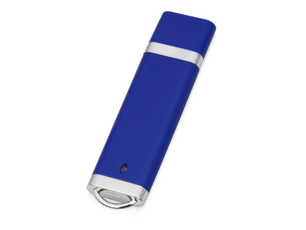Флеш-карта USB 2.0 16 Gb Орландо, синий от компании ТОО VEER Company Group / Одежда и сувениры с логотипом - фото 1