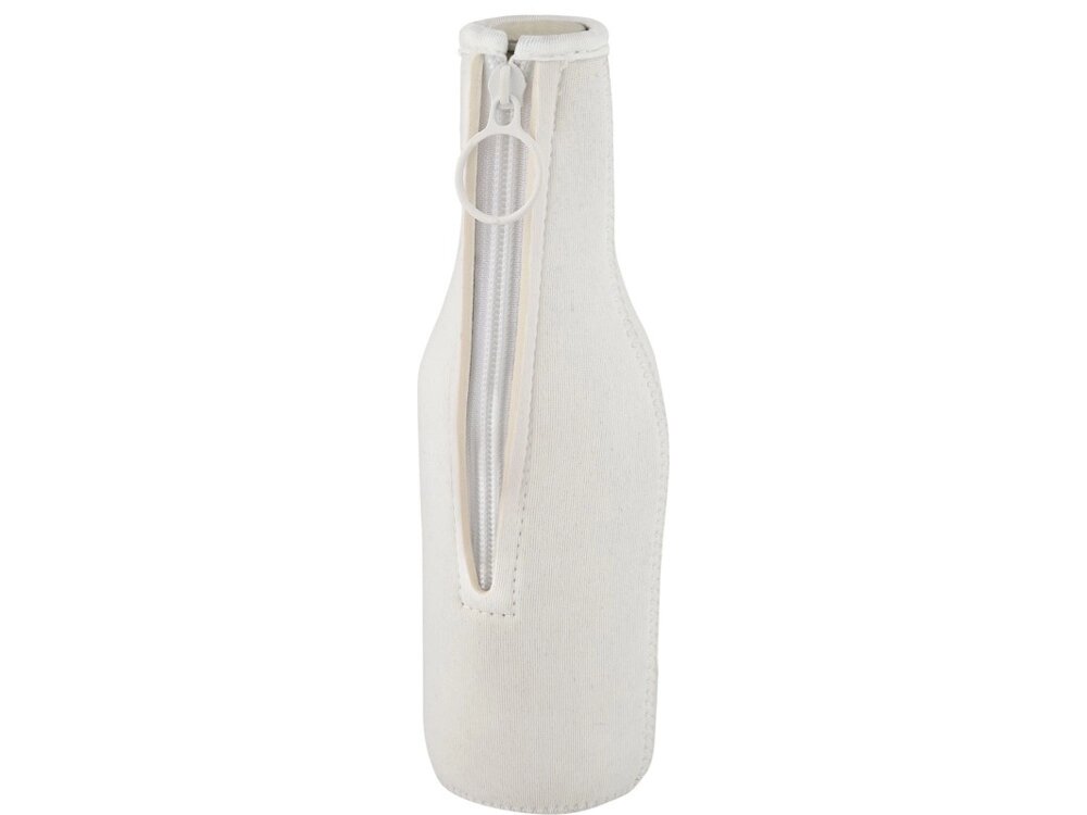 Fris Рукав-держатель для бутылок из переработанного неопрена , белый от компании ТОО VEER Company Group / Одежда и сувениры с логотипом - фото 1