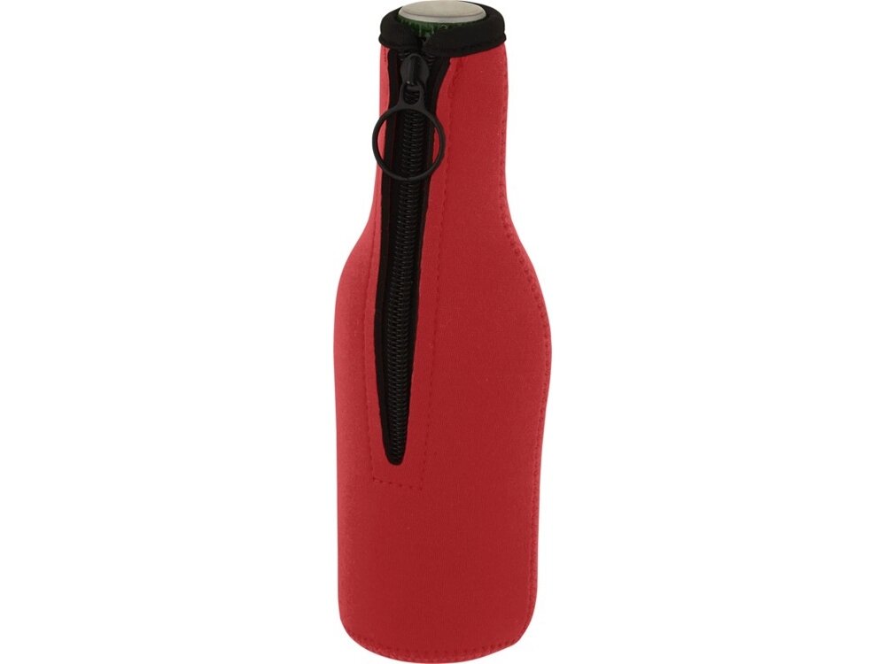 Fris Рукав-держатель для бутылок из переработанного неопрена , красный от компании ТОО VEER Company Group / Одежда и сувениры с логотипом - фото 1