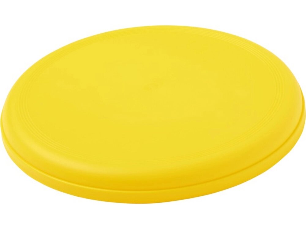Фрисби Orbit из переработанной плстмассы, желтый от компании ТОО VEER Company Group / Одежда и сувениры с логотипом - фото 1