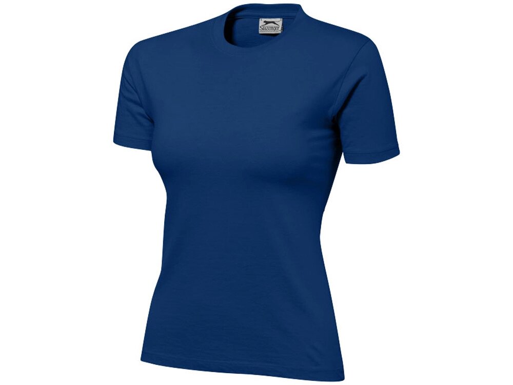 Футболка Ace женская, классический синий от компании ТОО VEER Company Group / Одежда и сувениры с логотипом - фото 1