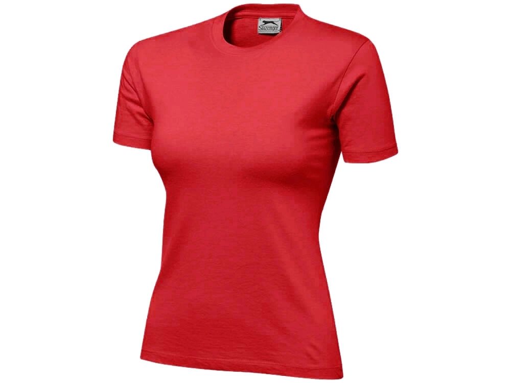Футболка Ace женская, темно-красный от компании ТОО VEER Company Group / Одежда и сувениры с логотипом - фото 1