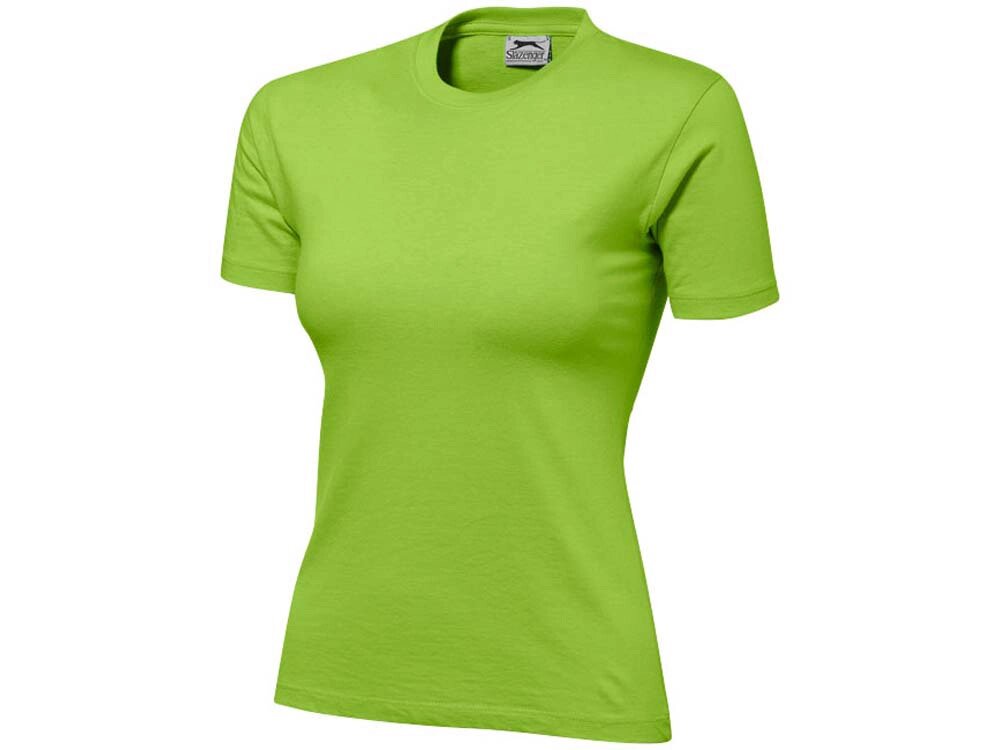 Футболка Ace женская, зеленое яблоко от компании ТОО VEER Company Group / Одежда и сувениры с логотипом - фото 1